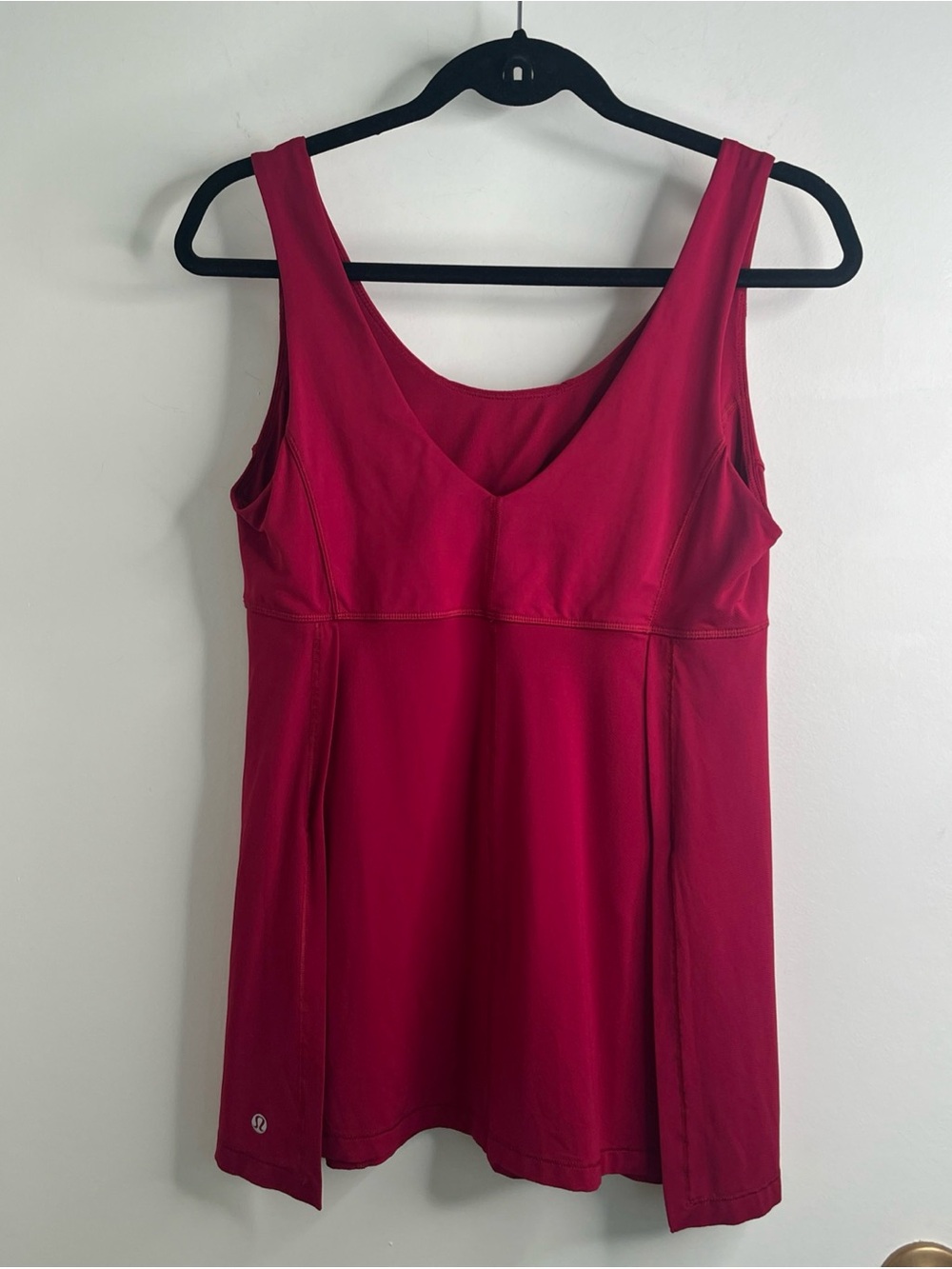 Lululemon Wrappers Delight Tank Top Red Size 12 Loose Fit, Workout, Gym, Yoga